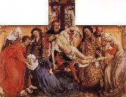 Rogier van der Weyden Descent from the Cross oil painting artist